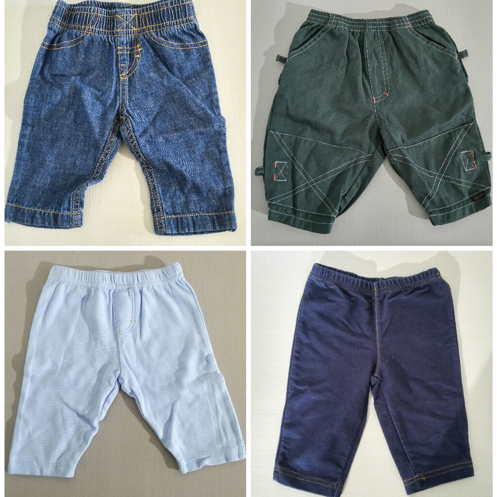 3-6M Set of Pants | Bundle of four